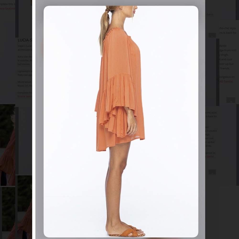 INDAH Kamani Ruffle Dress - Picture 3 of 3